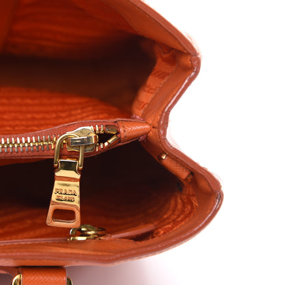 Prada Saffiano Lux Medium Tote Papaya 21 of 22