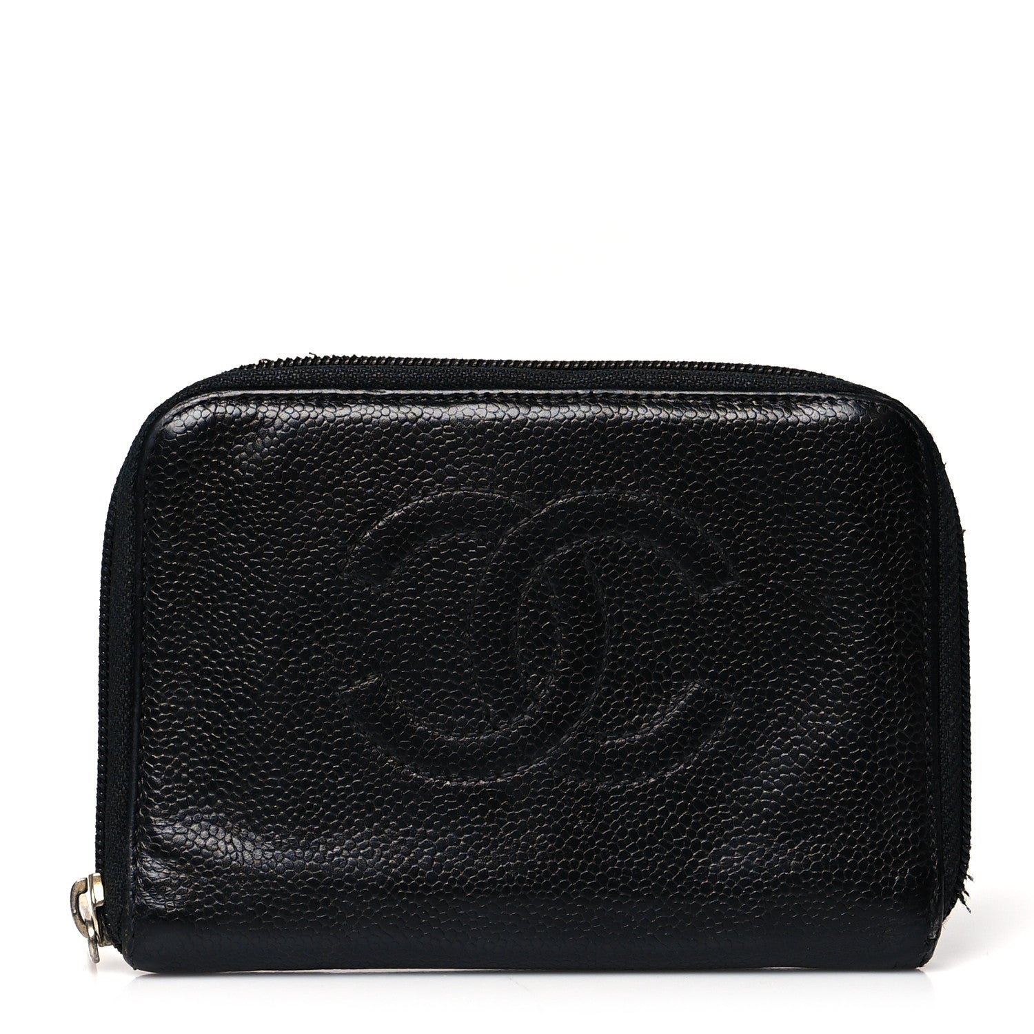 Chanel Caviar Timeless CC Zip Around Organizer Wallet 1 of 12