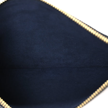 Louis Vuitton Empreinte Monogram Giant Neverfull MM Pochette Black 5 of 6