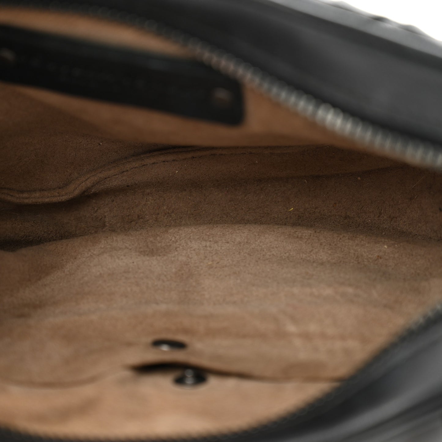 Nappa Intrecciato Belt Bag Black