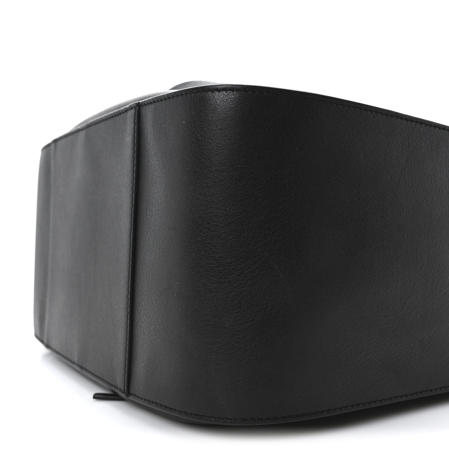 Calfskin Medium Hammock Shoulder Bag Black