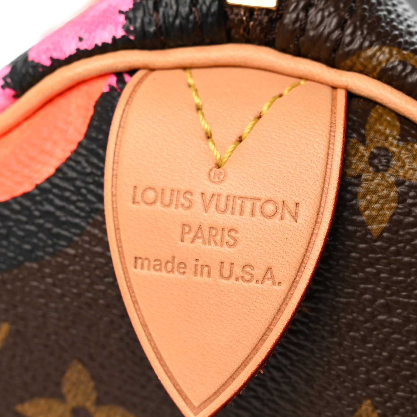 Monogram Roses Speedy 30