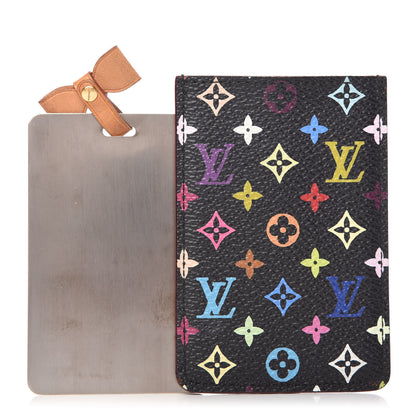 Louis Vuitton Monogram Multicolor Mirror and Case Pouch Black 4 of 6