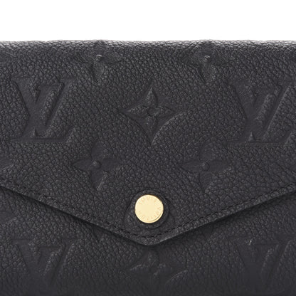 Louis Vuitton Empreinte Compact Curieuse Wallet Black 9 of 10