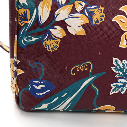 Prada Saffiano Print Medium Galleria Double Zip Tote Amaranto 14 of 17