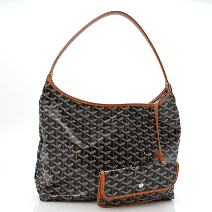 Goyard Goyardine Boheme Hobo Black Gold 3 of 12