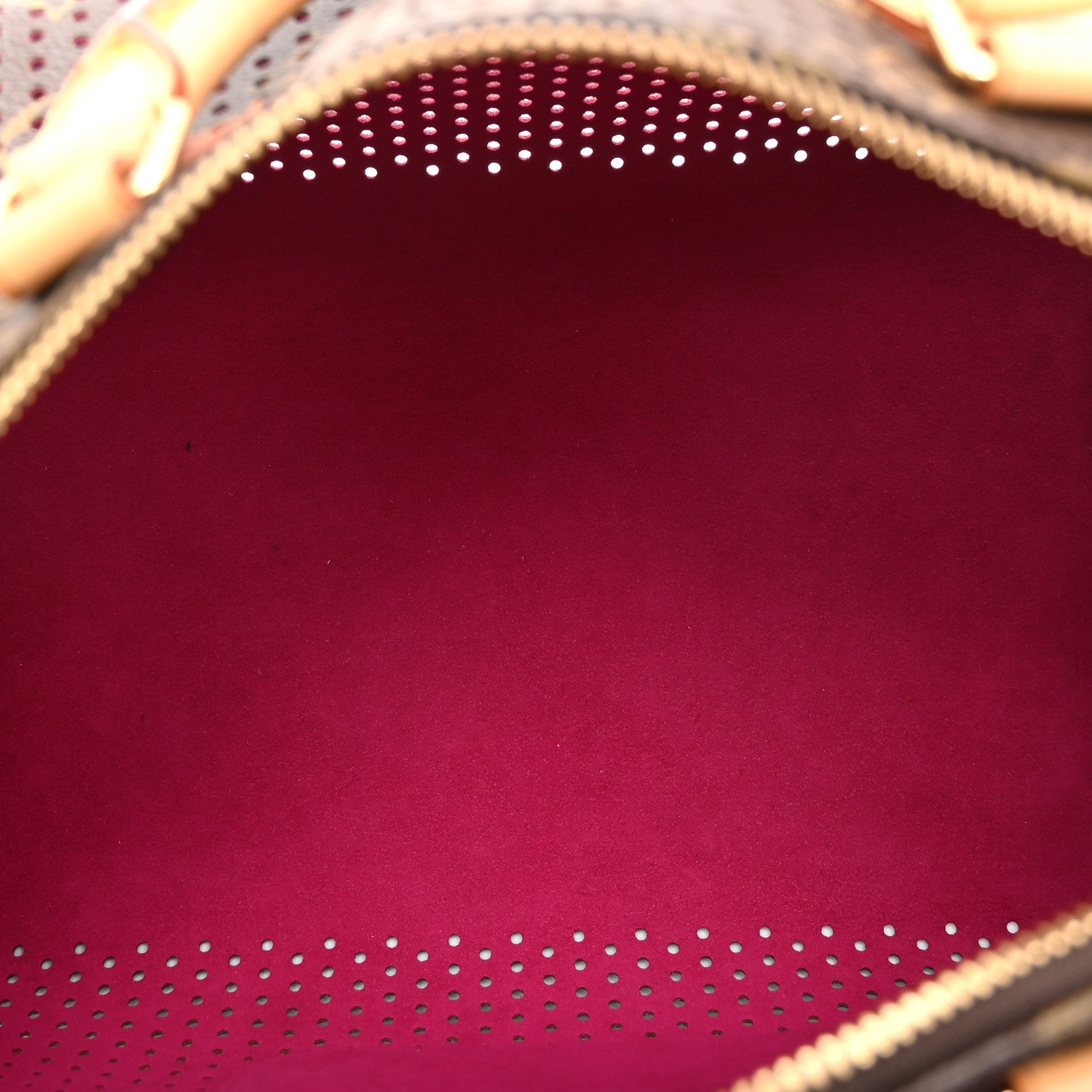 Louis Vuitton Monogram Perforated Speedy 30 Fuchsia 5 of 10