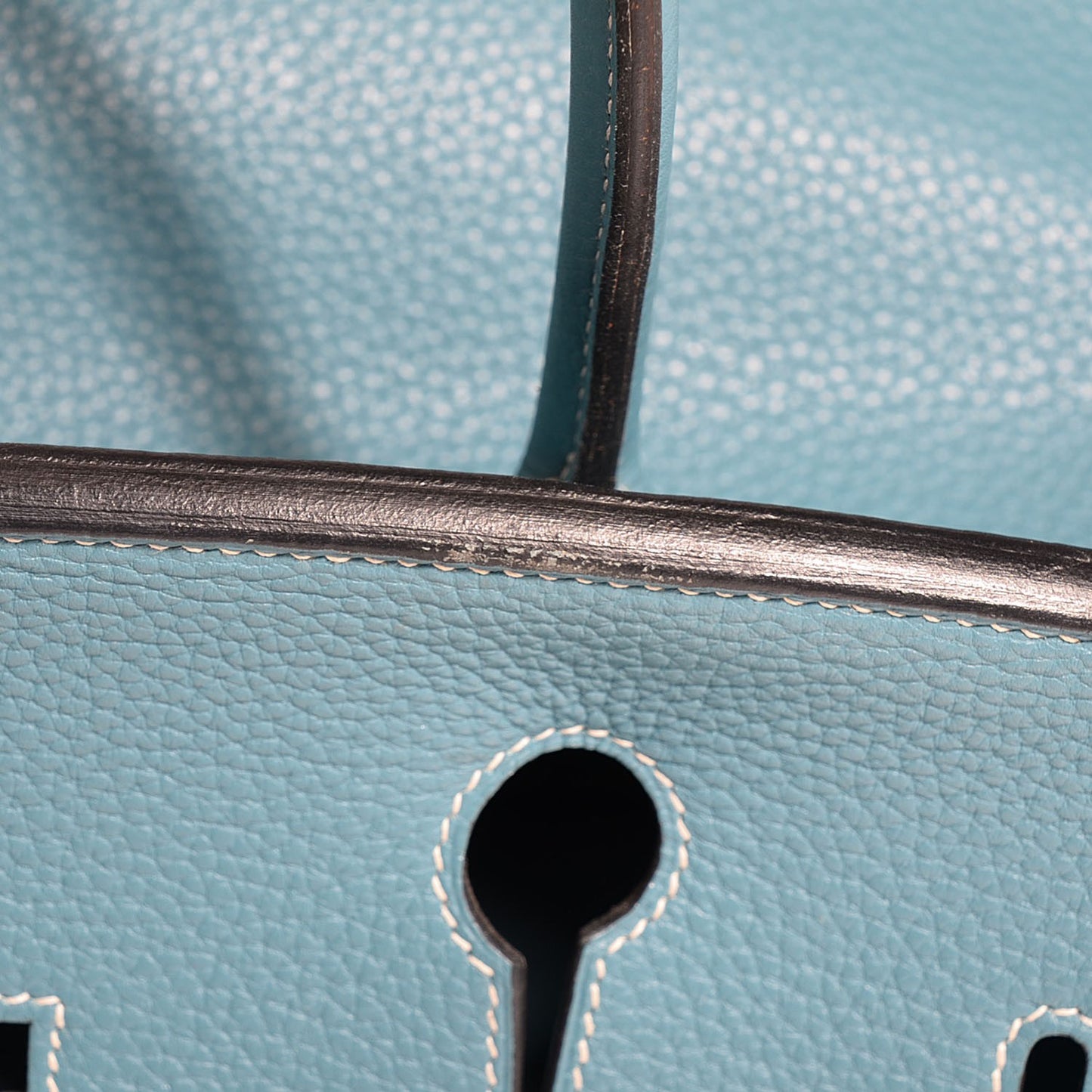 Togo Birkin 40 Blue Jean