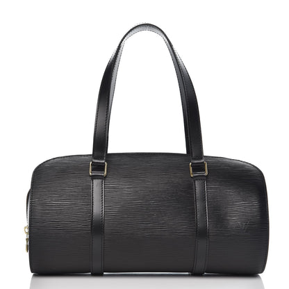Louis Vuitton Epi Soufflot Black 3 of 17