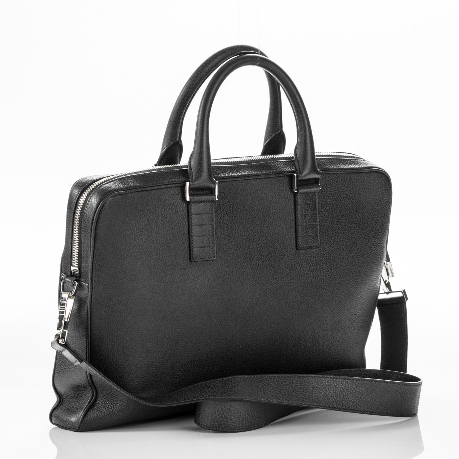 Christian Dior HOMME Calfskin Briefcase Grey 3 of 7