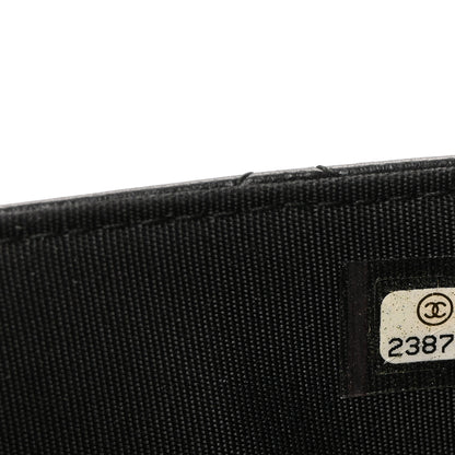 Chanel Lambskin Quilted Trendy CC Wallet On Chain WOC Black 8 of 11