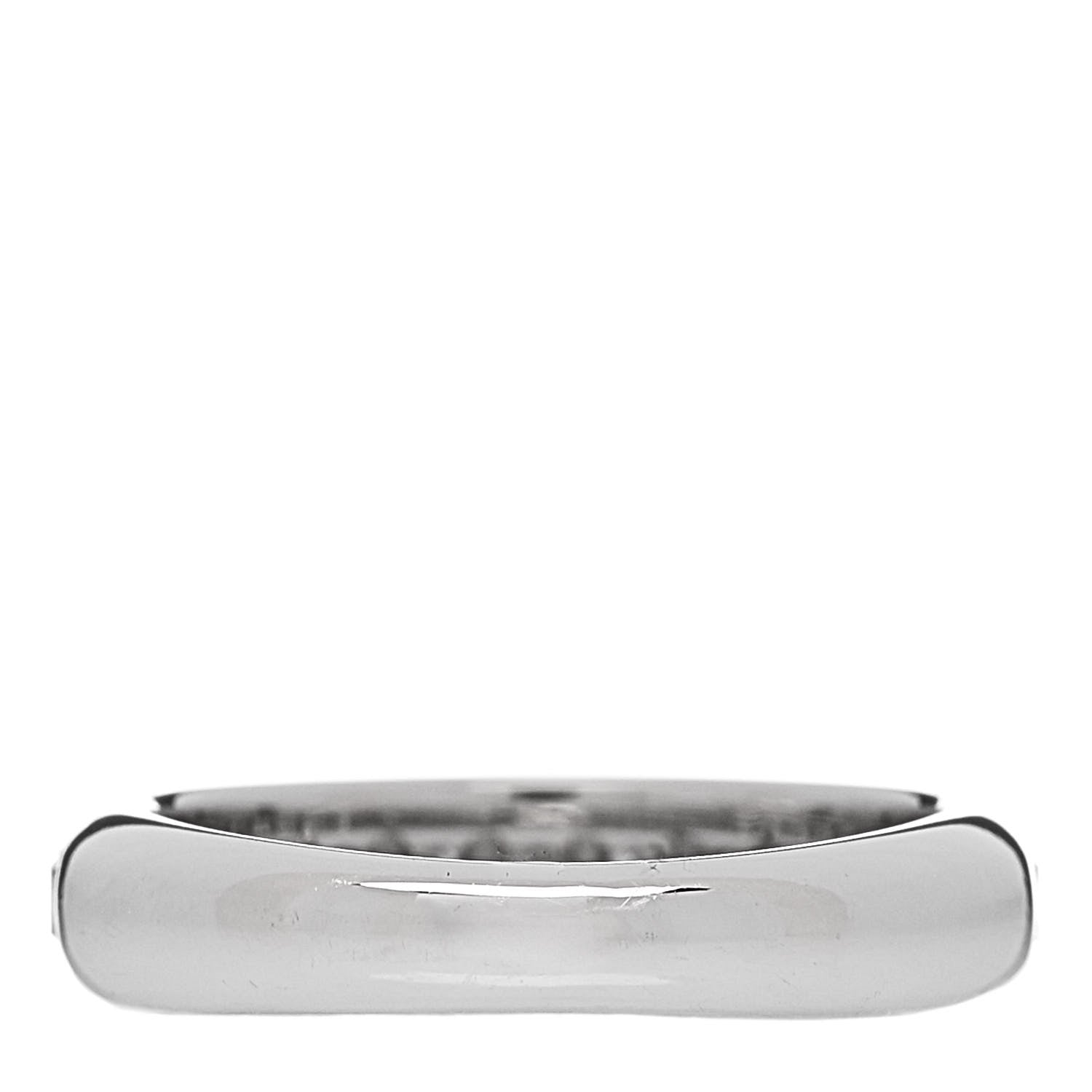 Tiffany Platinum Diamond Princess Lucida Half Circle Wedding Band Ring 46 3.75 3 of 6