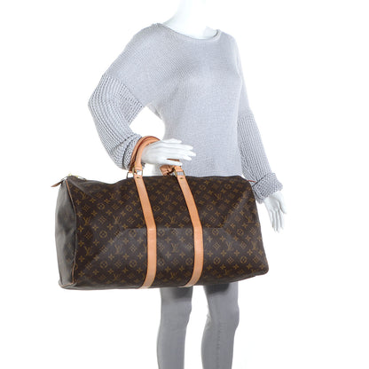 Louis Vuitton Monogram Keepall 55 2 of 7
