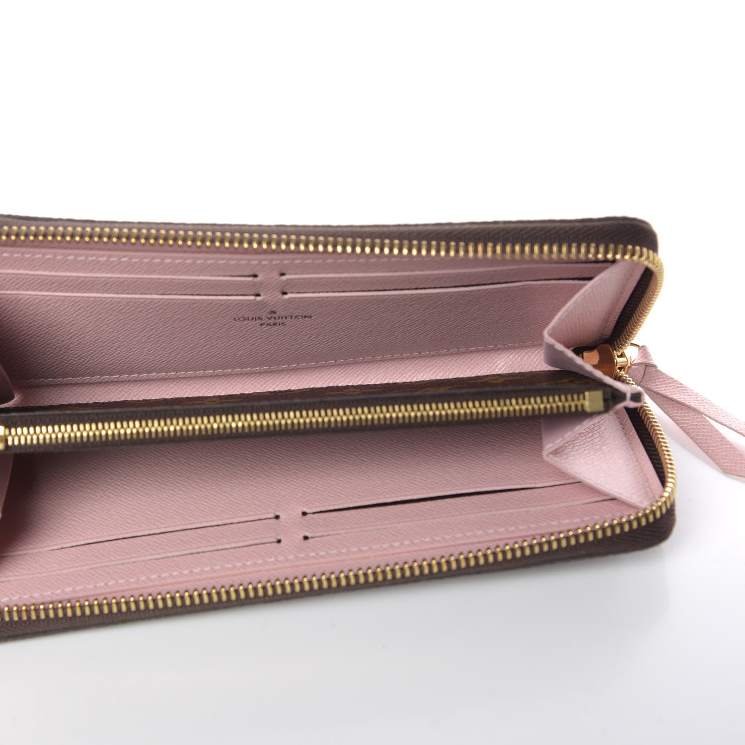 Louis Vuitton Monogram Clemence Wallet Rose Ballerine 5 of 8