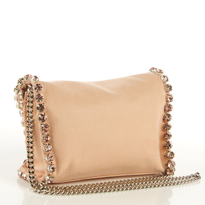 Stella McCartney Shaggy Deer Rhinestone Mini Falabella Powder 3 of 8