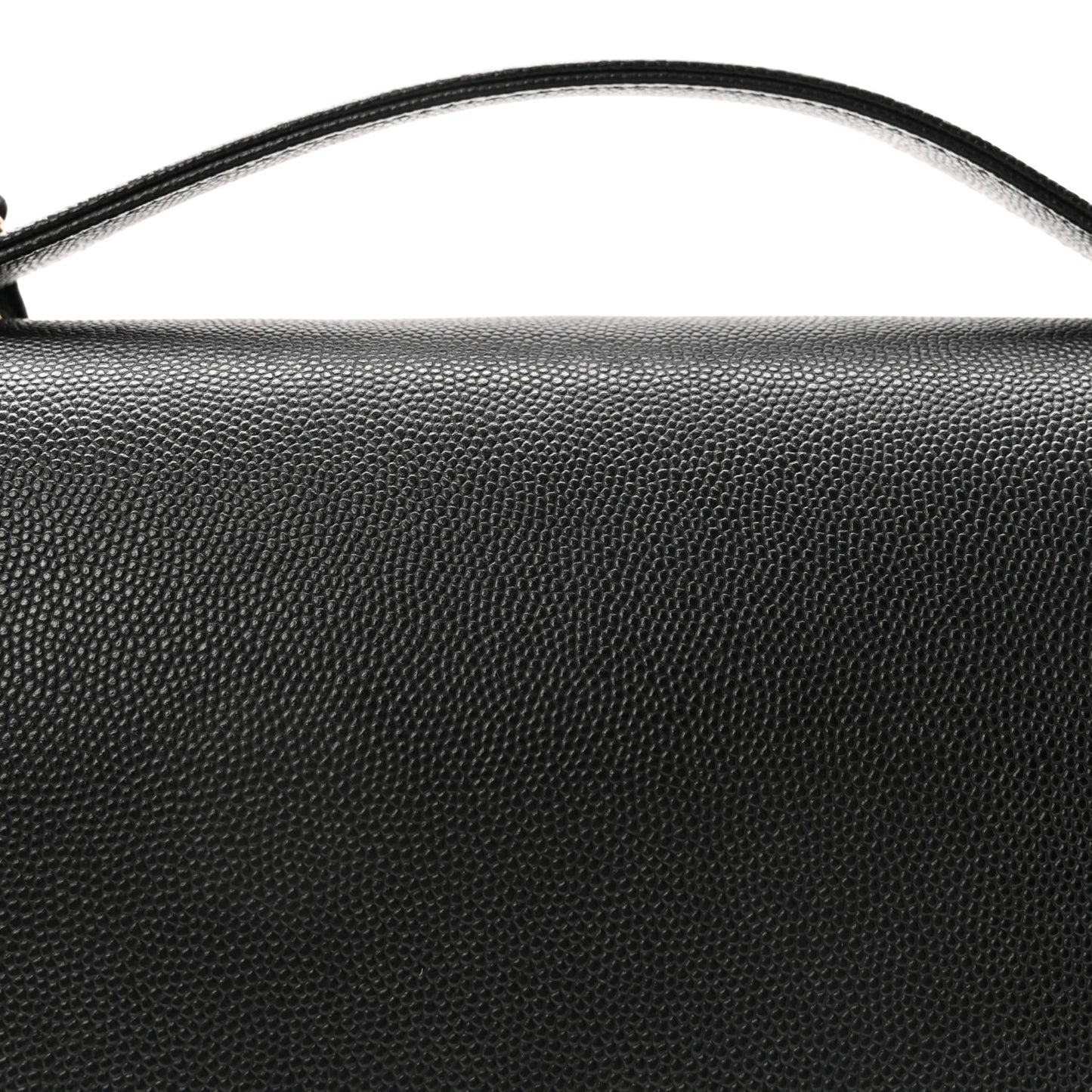 Caviar Quilted Large Business Affinity Flap Black