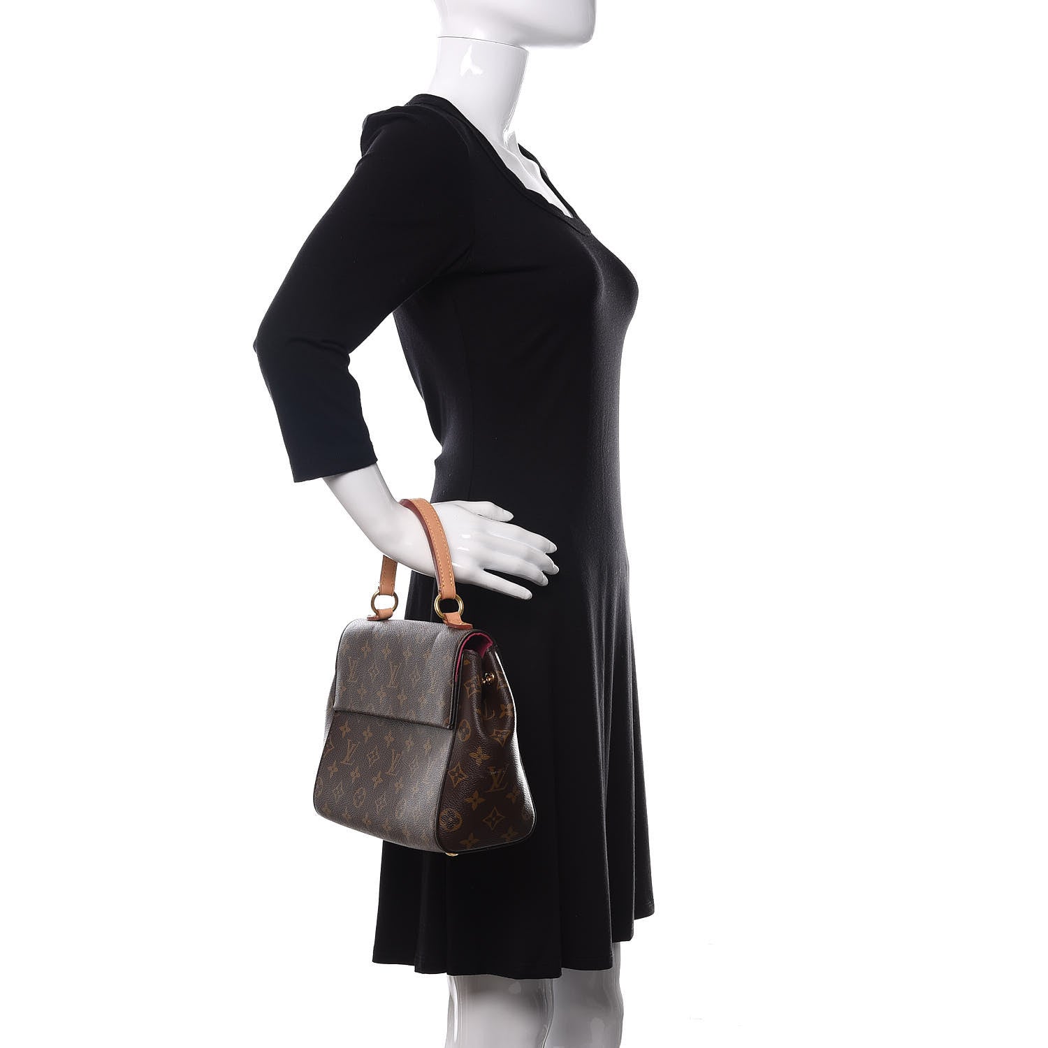 Louis Vuitton Monogram Cluny BB Pink 2 of 10