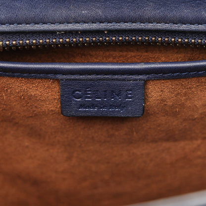 Celine Bullhide Calfskin Suede Tri-color Nano Luggage Multicolor 6 of 14