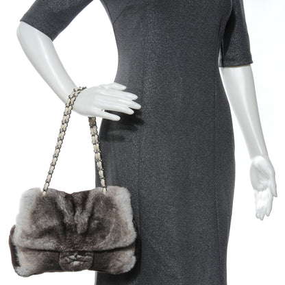 Chanel Chinchilla Fur Flap Bag 2 of 7