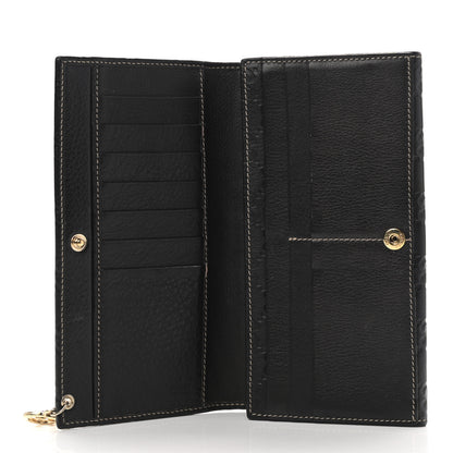 Gucci Guccissima Signature GG Pierce Continental Wallet Chocolate 5 of 11