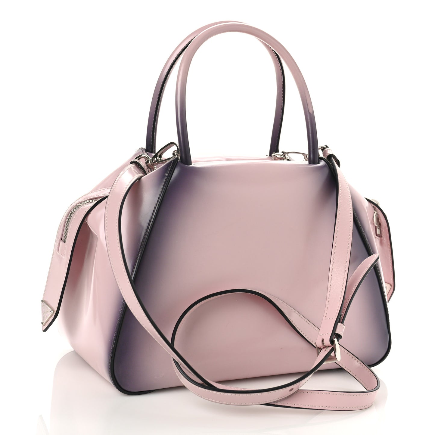 Spazzolato Small Supernova Handbag Alabastro Sfumato