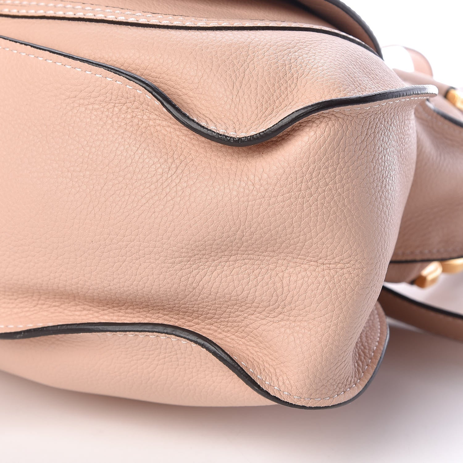 Chloe Calfskin Medium Marcie Satchel Blush Nude 10 of 10