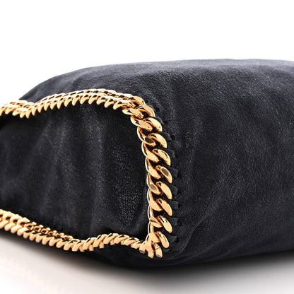 Stella McCartney Shaggy Deer Falabella Fold Over Tote Navy 10 of 11