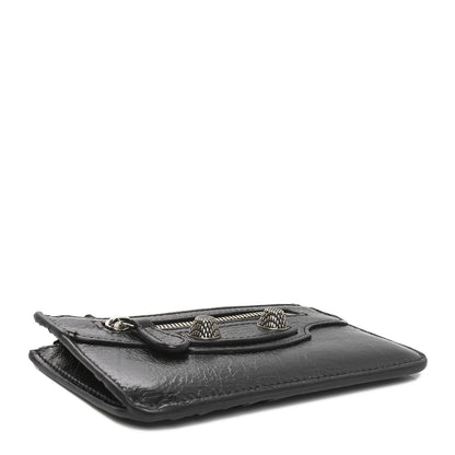 Balenciaga Agneau Le Cagole Coin Card Holder Black 4 of 10