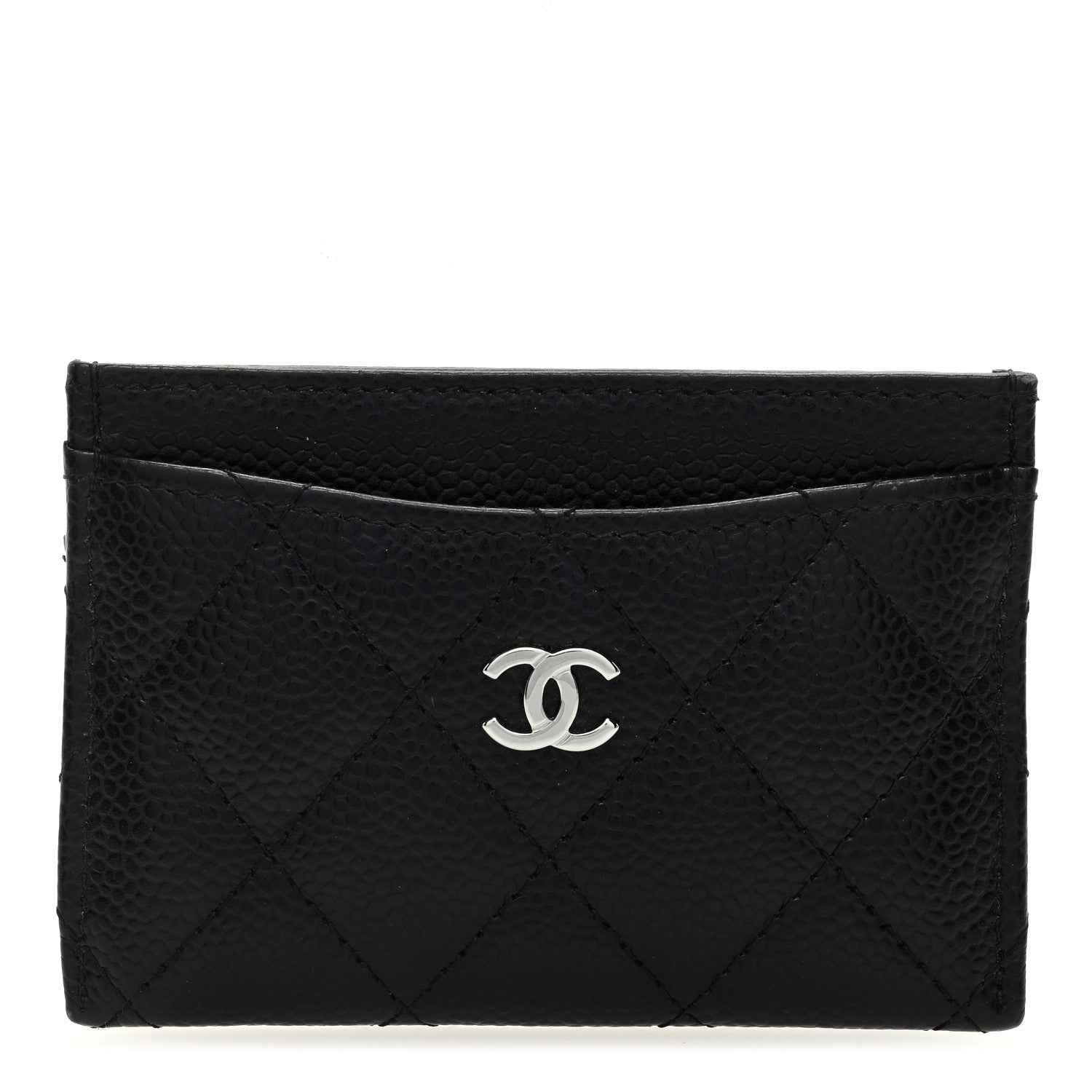 Chanel Caviar Quilted Card Holder Black 1 of 7
