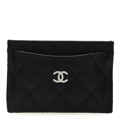 Chanel Caviar Quilted Card Holder Black 1 of 7