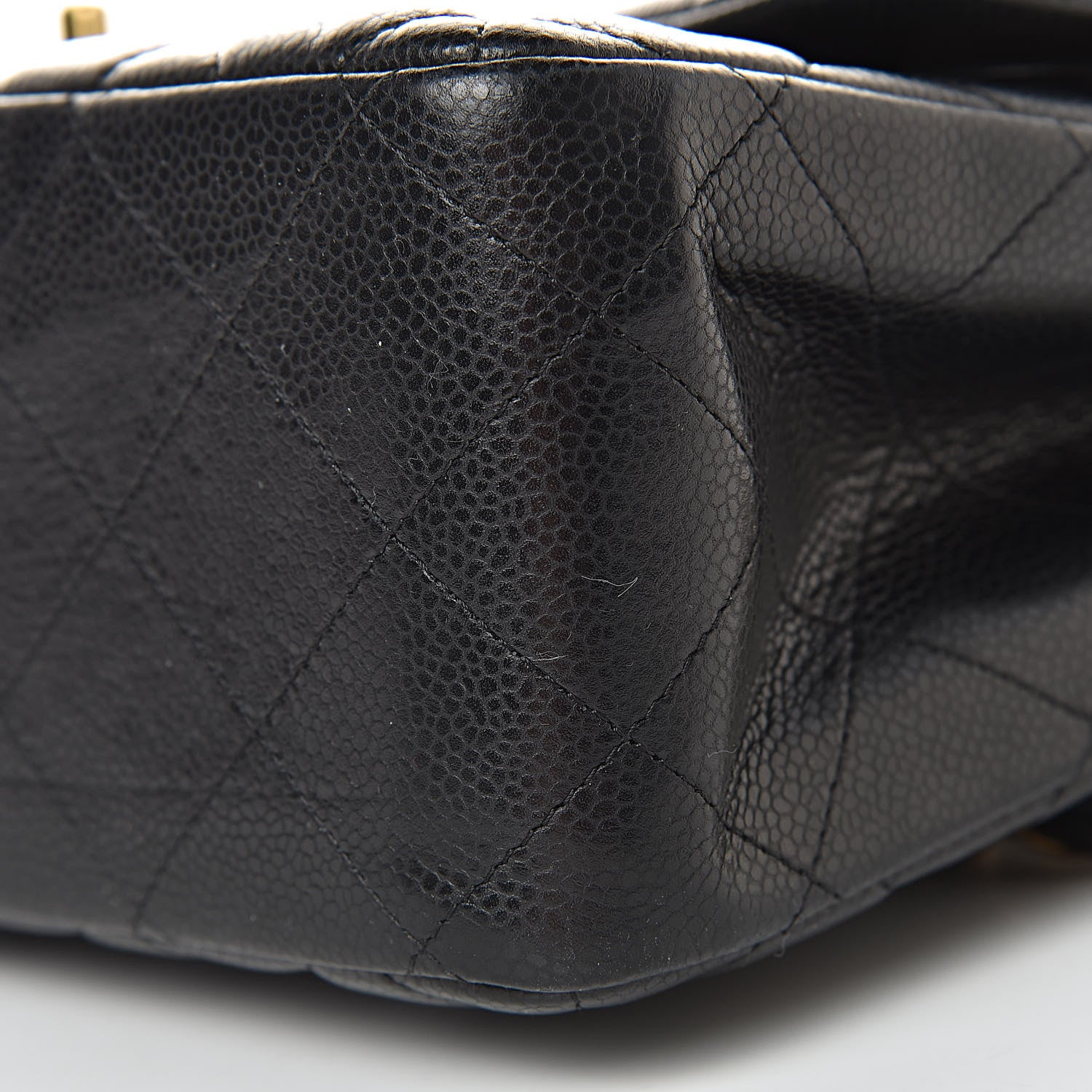 Chanel Caviar Quilted Jumbo Double Flap Black 15 of 18