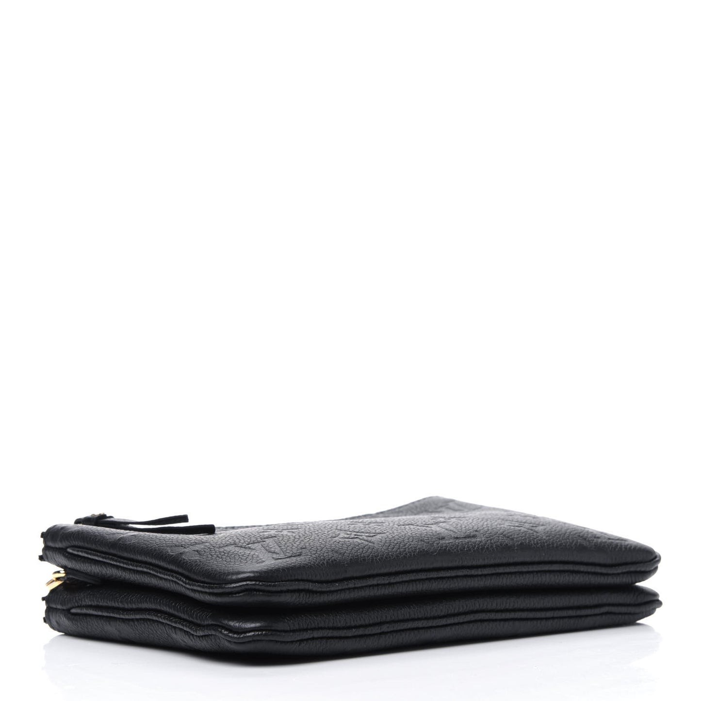 Empreinte Double Zip Pochette Black