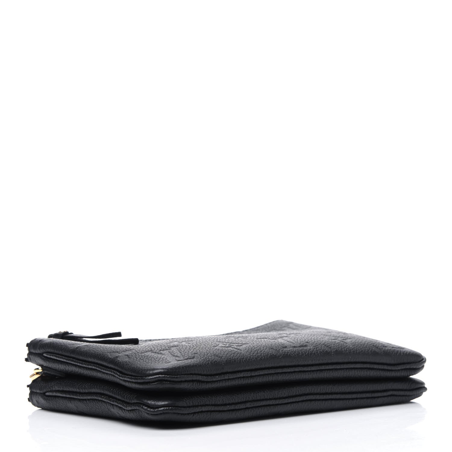 Louis Vuitton Empreinte Double Zip Pochette Black 3 of 9