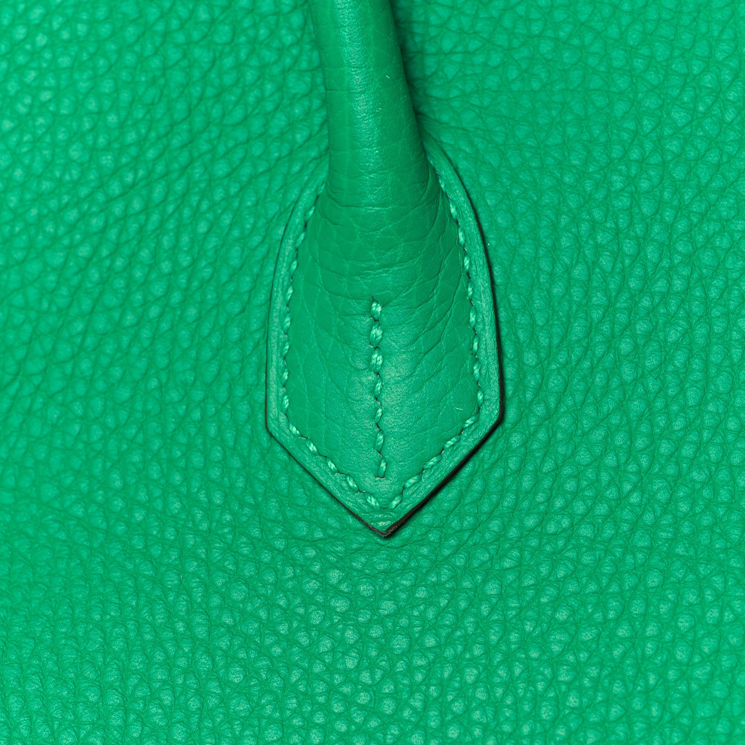 Hermes Taurillon Clemence Birkin 35 Menthe 12 of 34