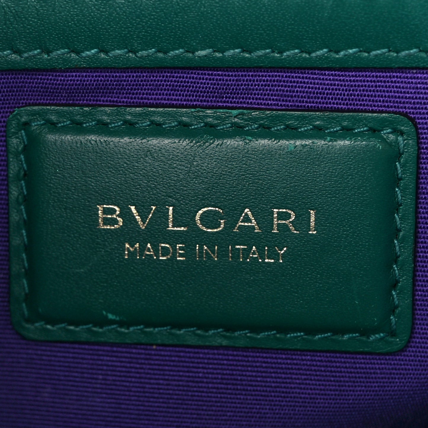 Calfskin Serpenti Forever Crossbody Emerald Green
