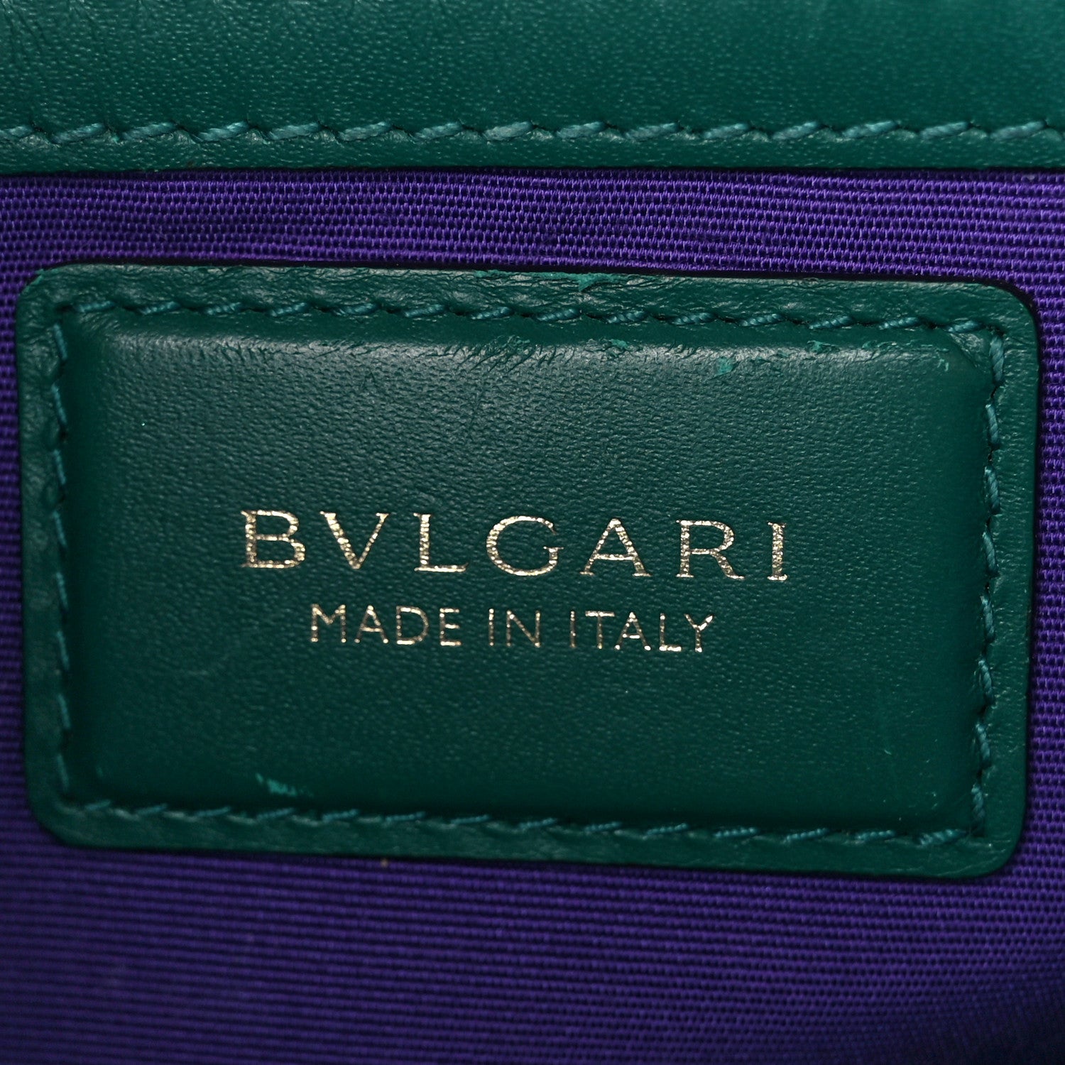 Bulgari Calfskin Serpenti Forever Crossbody Emerald Green 8 of 14