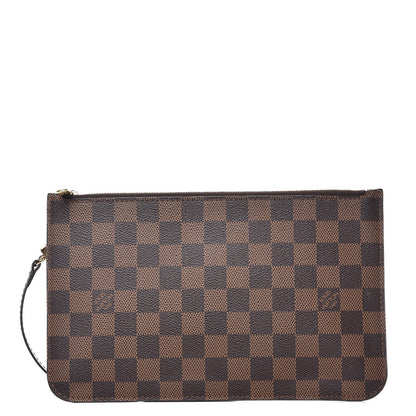 Louis Vuitton Damier Ebene Neverfull MM GM Pochette 1 of 11