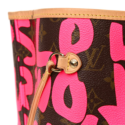 Louis Vuitton Monogram Graffiti Neverfull GM Fuchsia 20 of 20