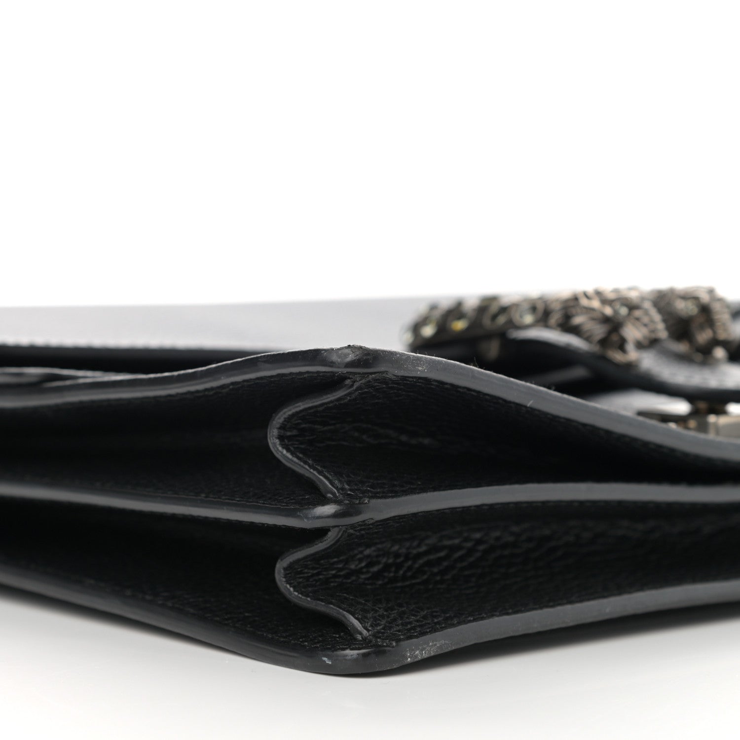 Gucci Dollar Calfskin Crystal Medium Dionysus Shoulder Bag Black Black Diamond 9 of 12