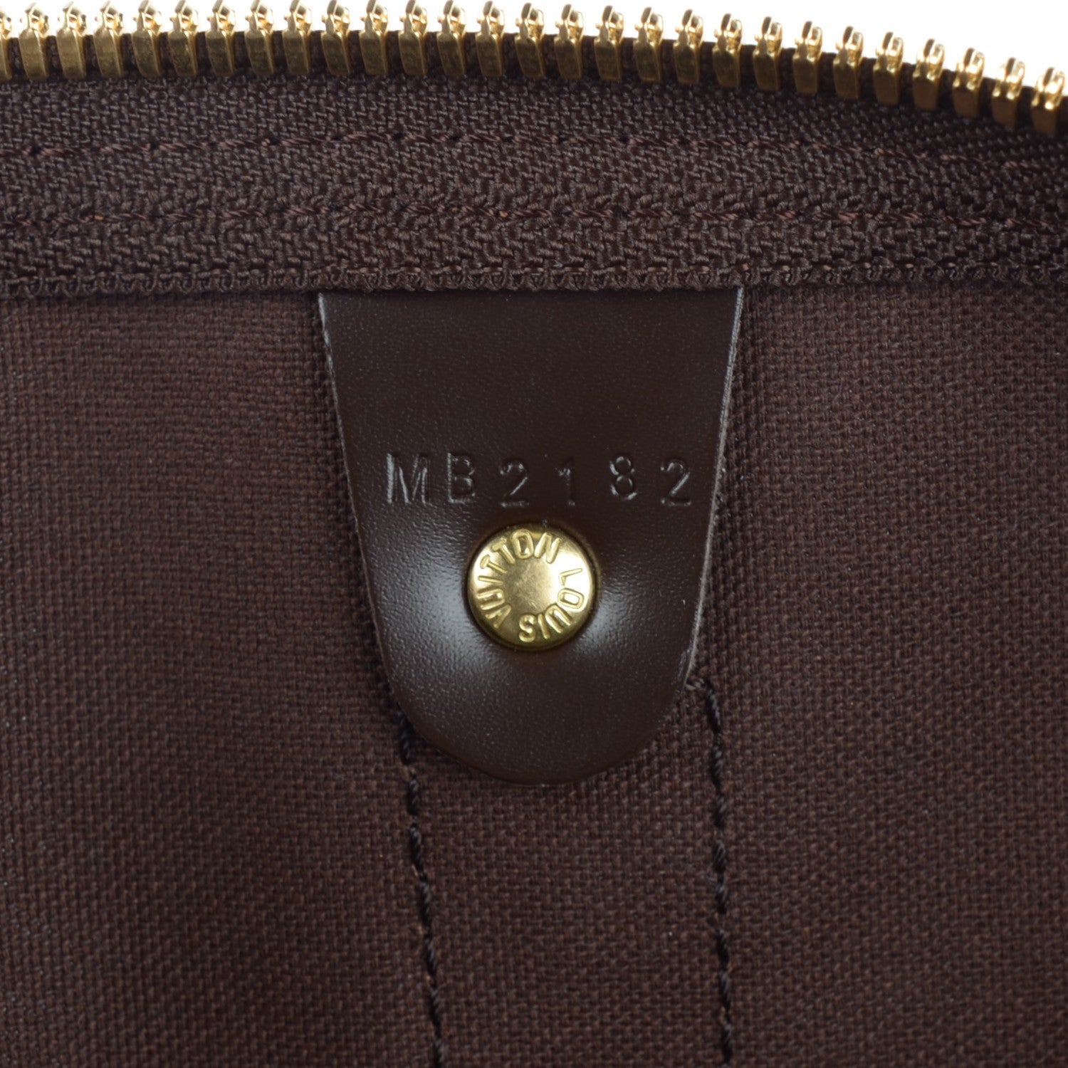 Louis Vuitton Damier Ebene Keepall Bandouliere 55 7 of 7