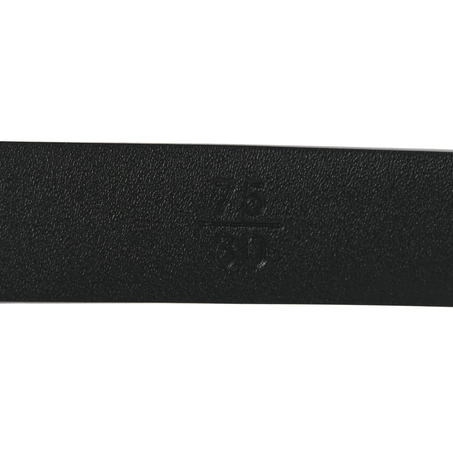 Calfskin Crystal Chain Logo Belt 75 30 Black