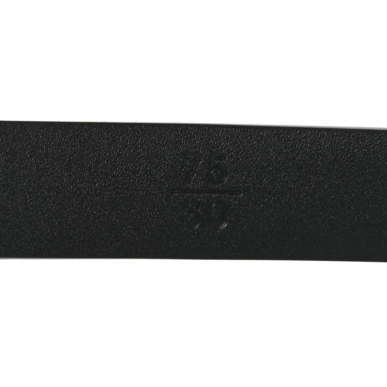 Chanel Calfskin Crystal Chain Logo Belt 75 30 Black 6 of 8
