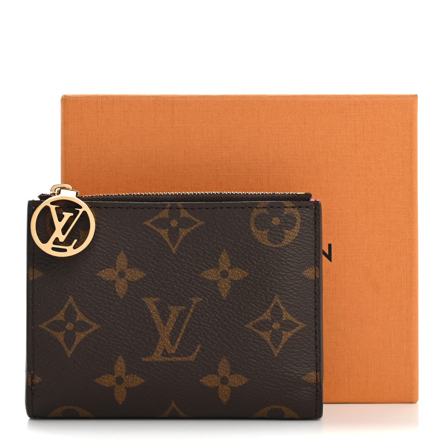 Monogram Lisa Wallet Rose Lollipop