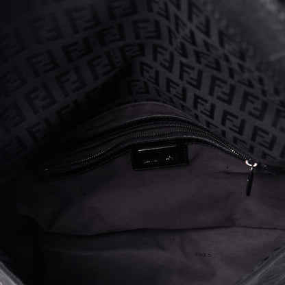 Fendi Zucchino Vitello Mama Baguette Black Moro 5 of 8