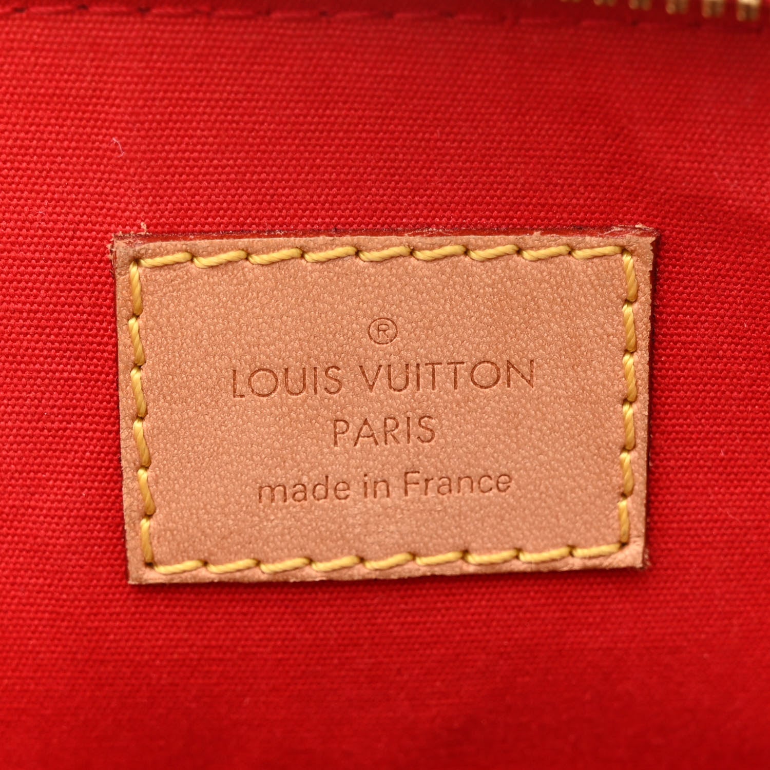 Louis Vuitton Vernis Alma PM Cherry 6 of 20
