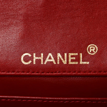 Chanel Lambskin Quilted Small Single Flap Red 5 of 10