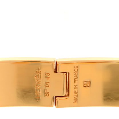 Hermes Enamel Narrow Clic Clac H Bracelet PM White 4 of 6