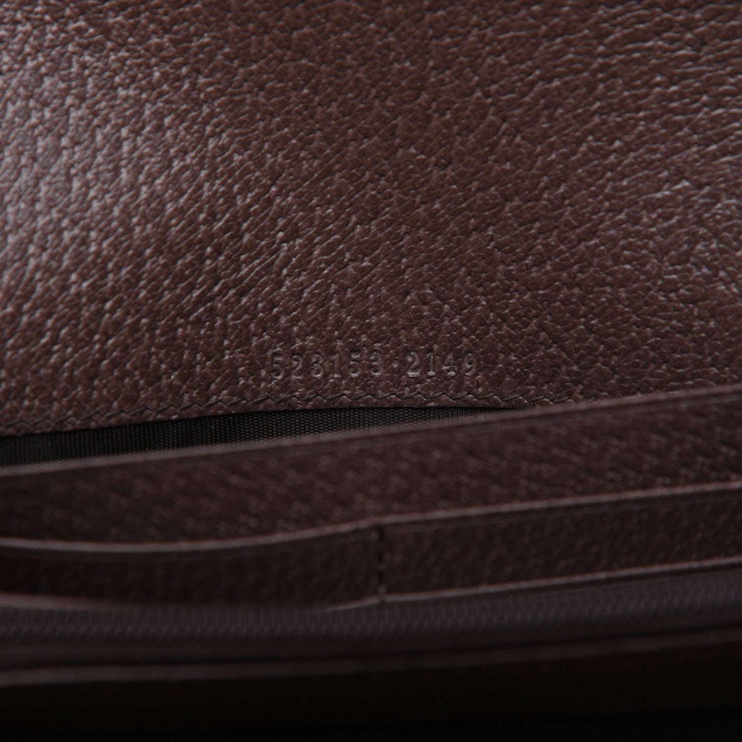 Gucci GG Supreme Monogram Web Ophidia Continental Wallet Brown 9 of 11