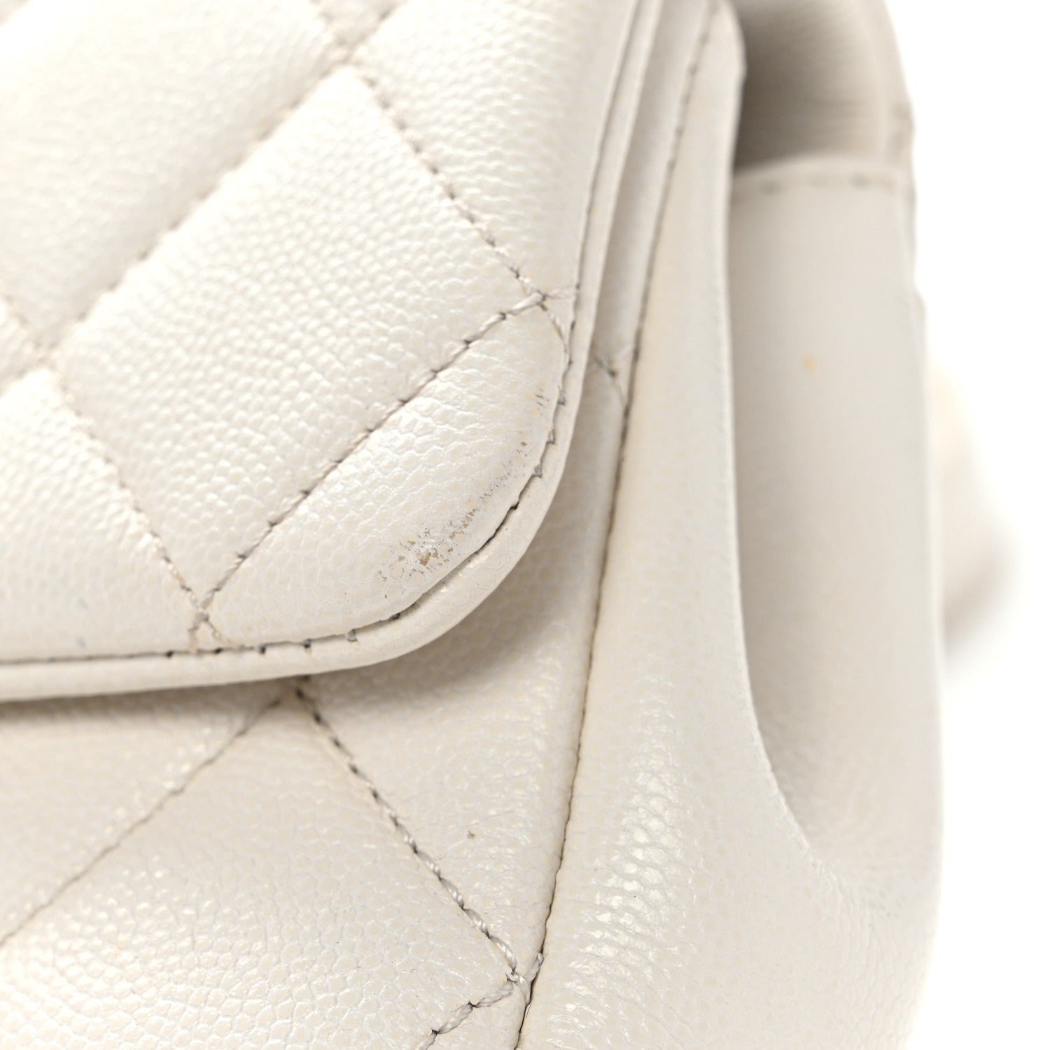 Chanel Caviar Quilted My Everything Small Flap White Black 11 of 12