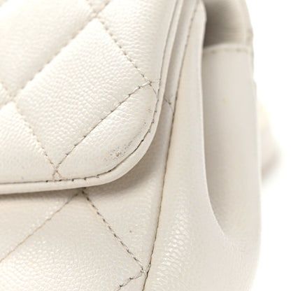 Chanel Caviar Quilted My Everything Small Flap White Black 11 of 12